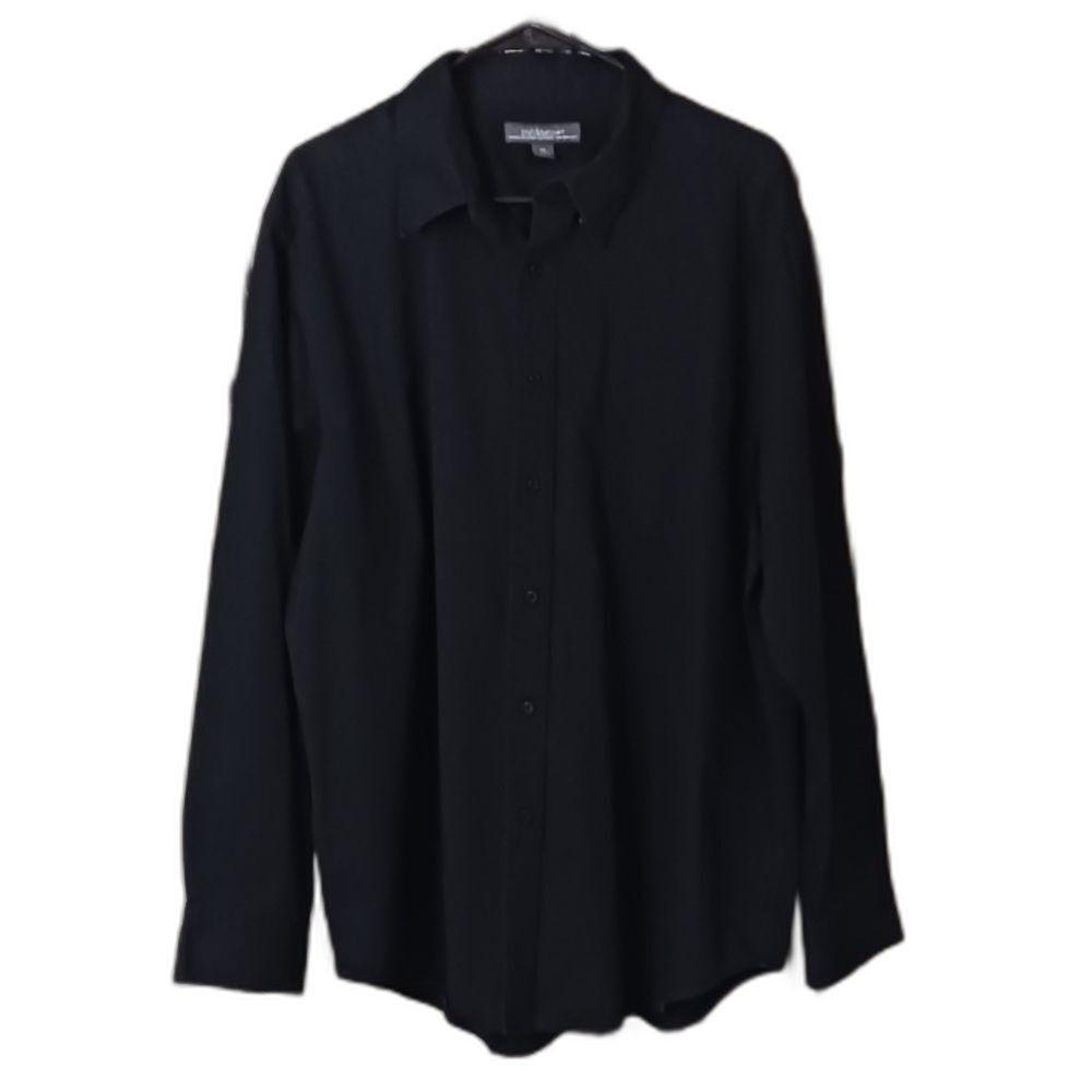 Croft & Barrow Gift Men's Shirt Black Button-Down Shirt XL
